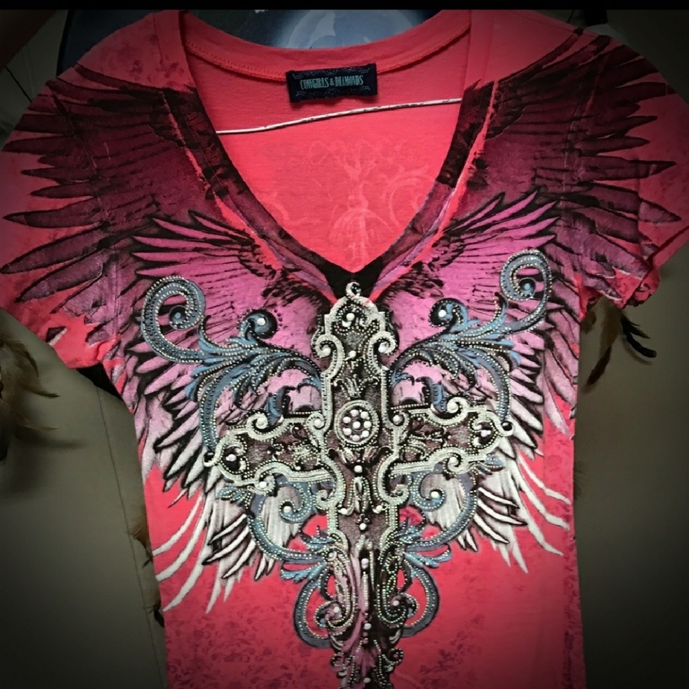 Angels and Diamonds Top